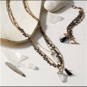 Chloe & Isabel Atlas 3 Row convertible necklace